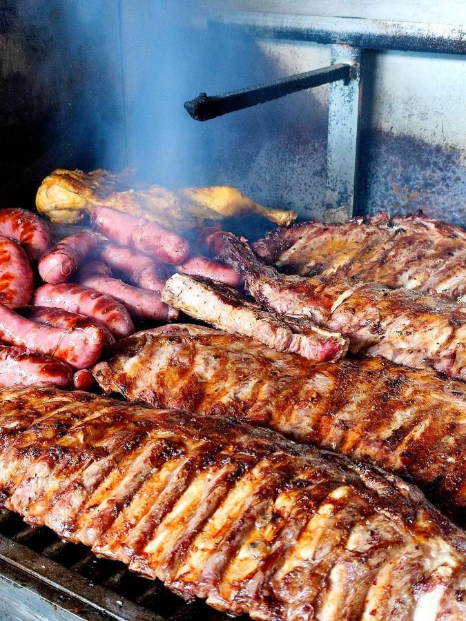 Asador Hostal A Fracha Comarca de Comarca de Pontevedra Buitenkant foto